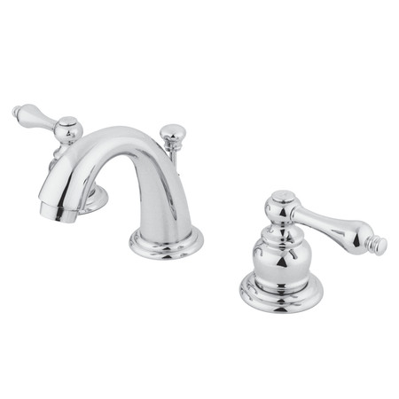 KINGSTON BRASS English Country Widespread Bathroom Faucet, Chrome GKB911AL